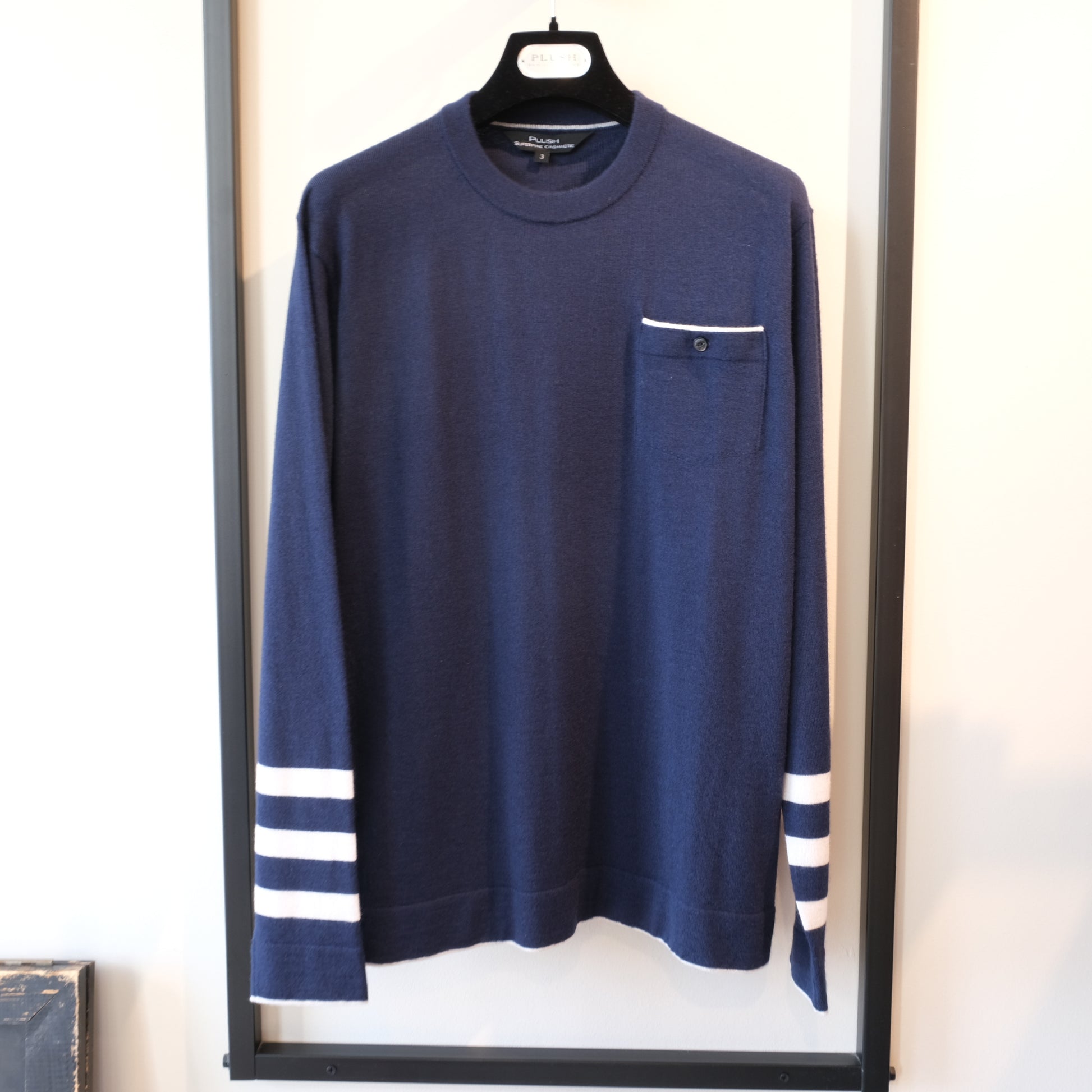 Superfine Cashmere Long Sleeve Tee