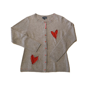 Silk Hearts Cardigan